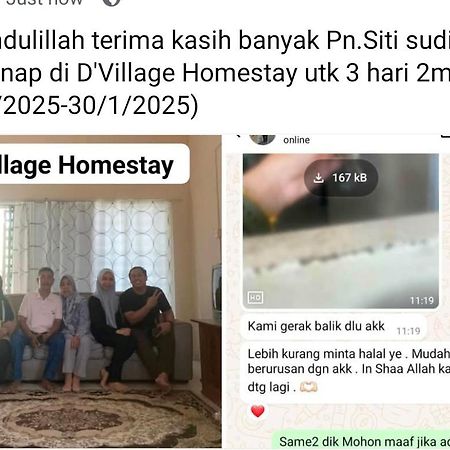 Dvillage Homestay Telok Kemang Port Dickson Dış mekan fotoğraf
